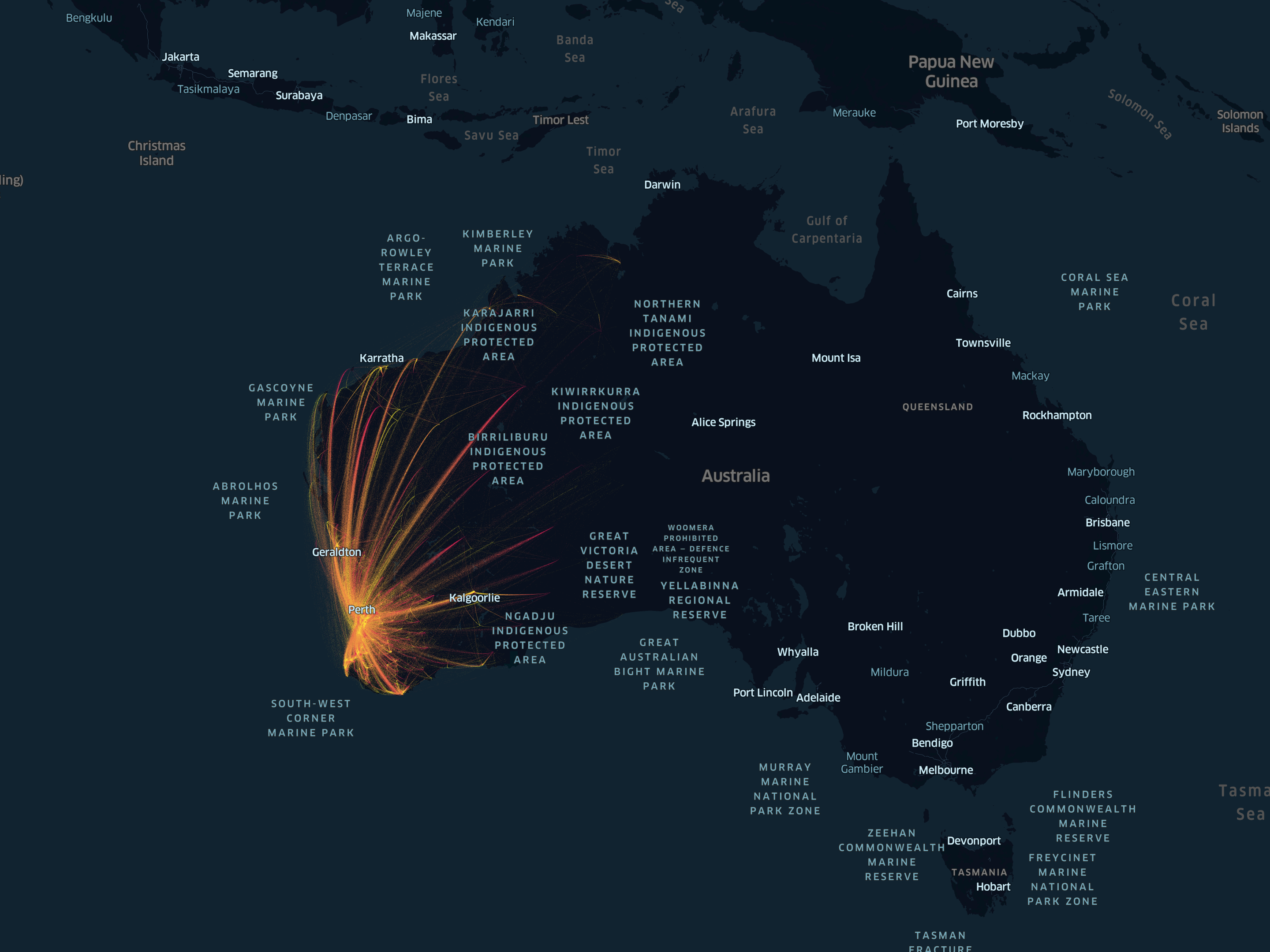 Modelling population landscape