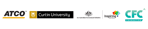 atco, curtin, australian government, cfc logos