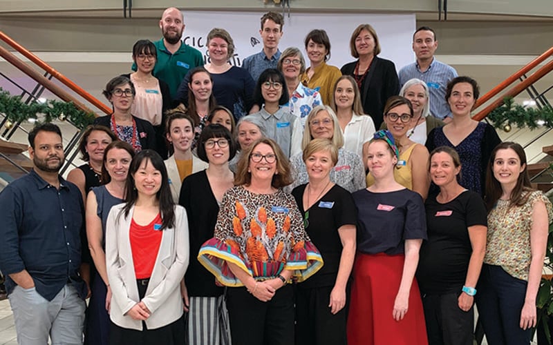 FASD Research Australia CRE investigators from across the country, at an Early and Mid-Career Researcher Workshop in Sydney, 2019